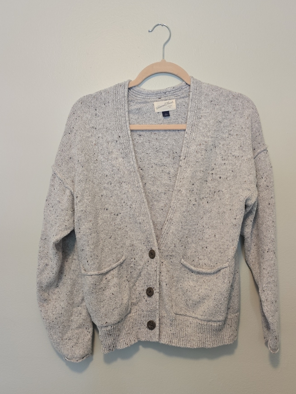 Universal Thread Goods Co. Chunky Oatmeal Knit Cardigan Sweater